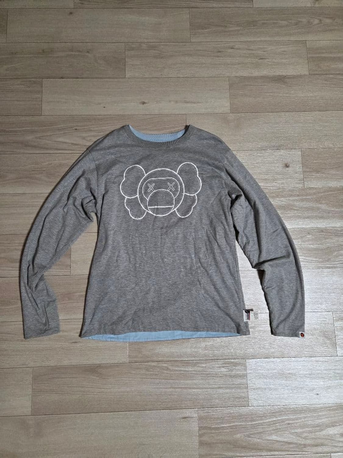 베이프 X 카우즈 베이비 마일로 리버서블 롱슬리브 티셔츠 상품이미지3