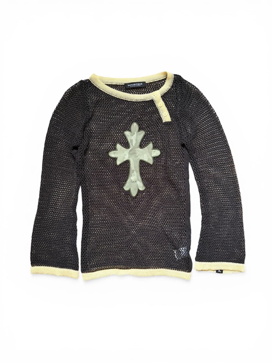 러즈이즈트루 SM CROSS MESH KNIT 상품이미지5