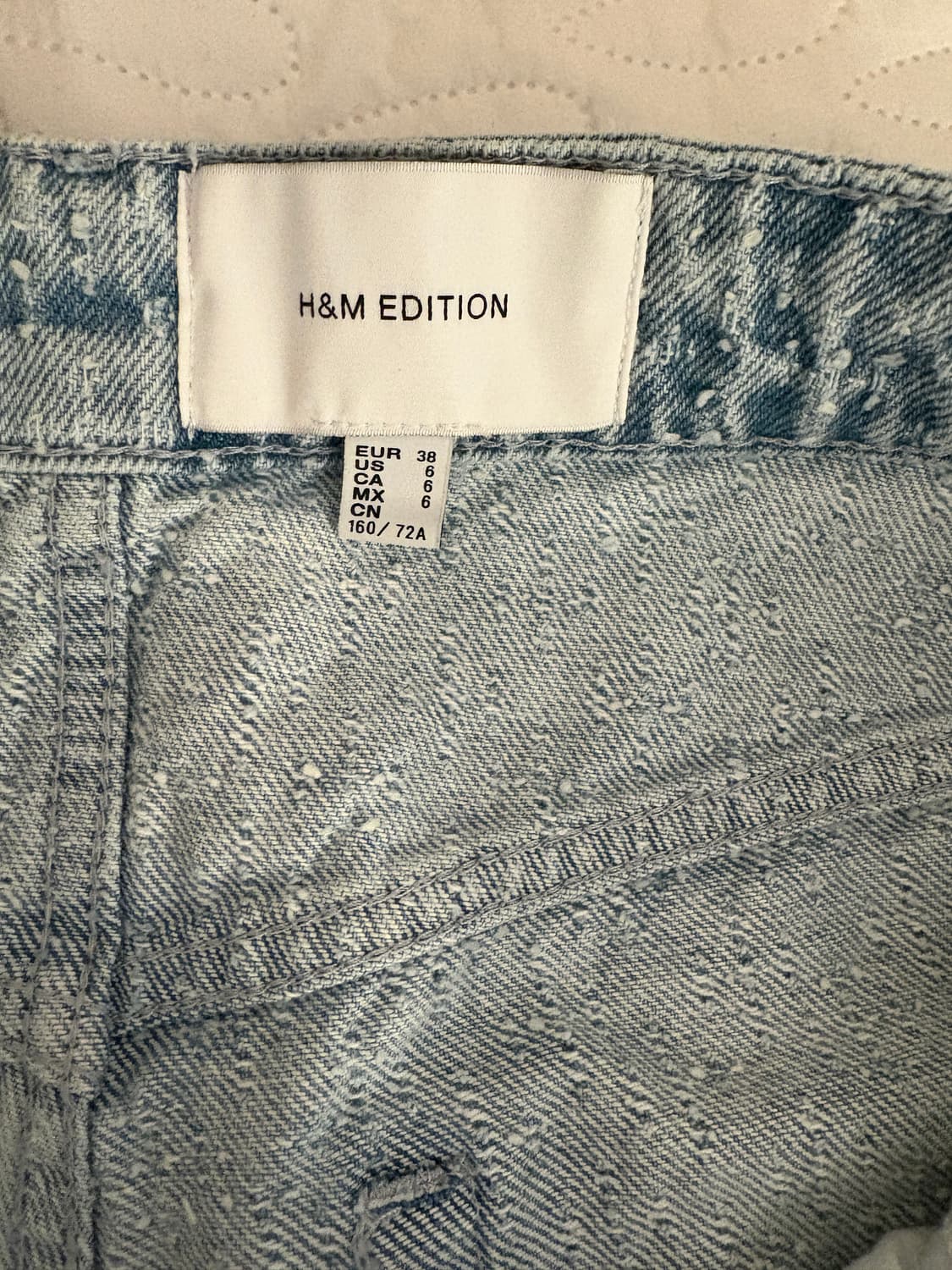 H&M 펀칭 청바지 38  상품이미지2