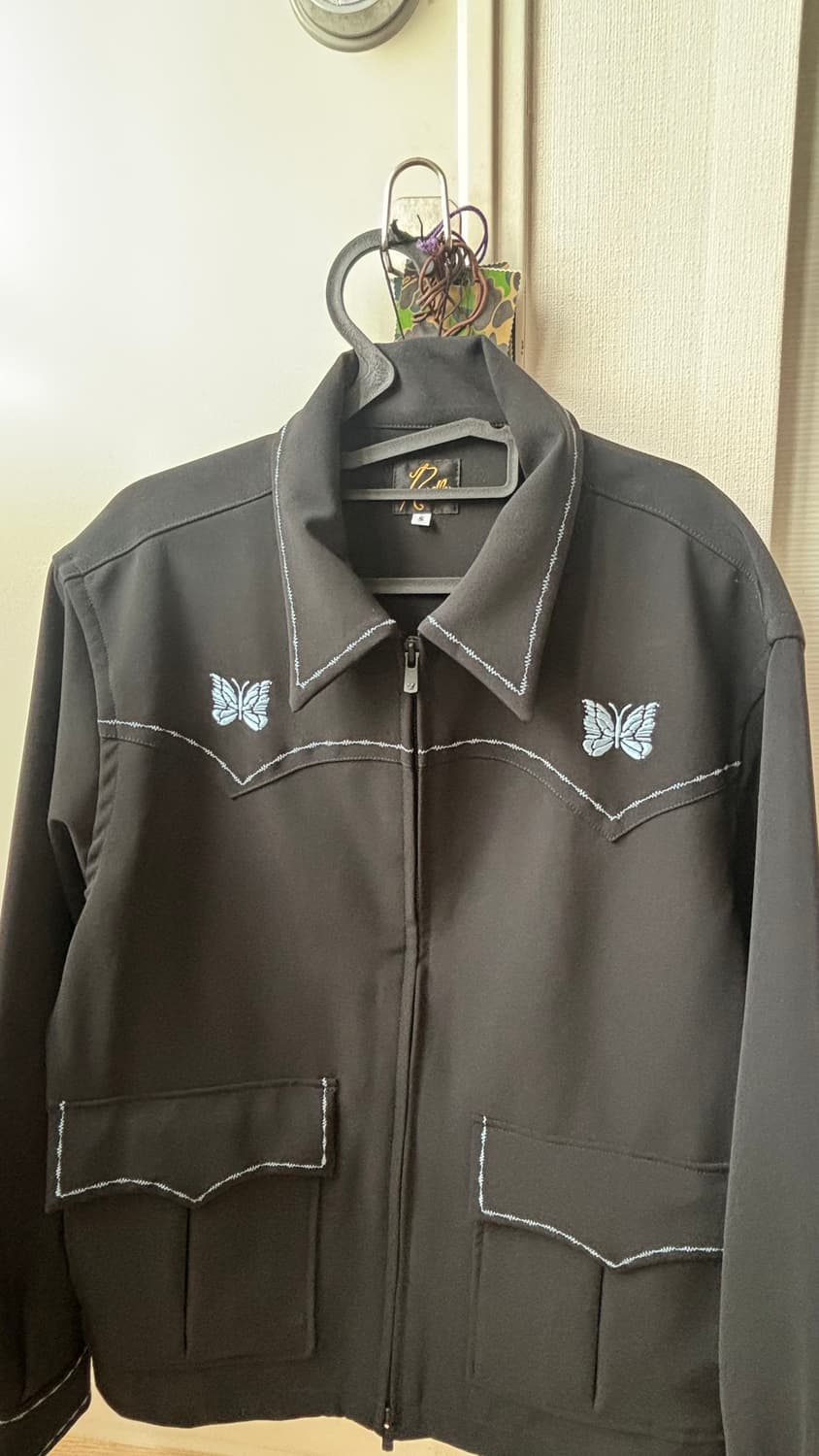 니들스 PE/PU 더블 클로스 웨스턴 스포츠 자켓 블랙 상품이미지2