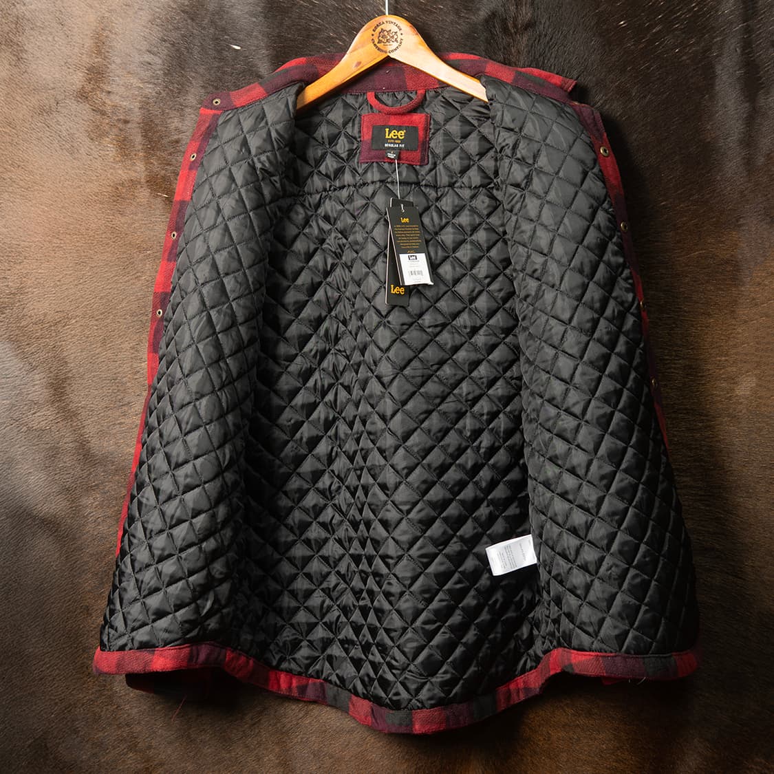 [110] Lee 퀼팅라이닝 버팔로체크 플리스 셔츠  상품이미지7