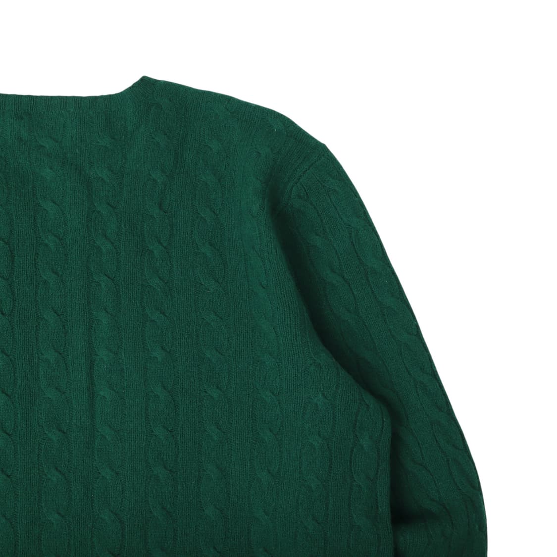 폴로 랄프로렌 QR 그린 울 캐시미어 니트 상품이미지6
