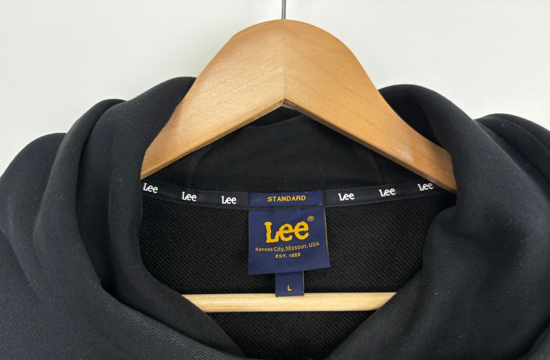 Lee 스몰 트위치 로고 후드 티셔츠 상품이미지2