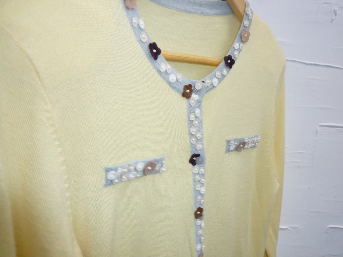 Sweet daisy yellow cardigan 상품이미지8