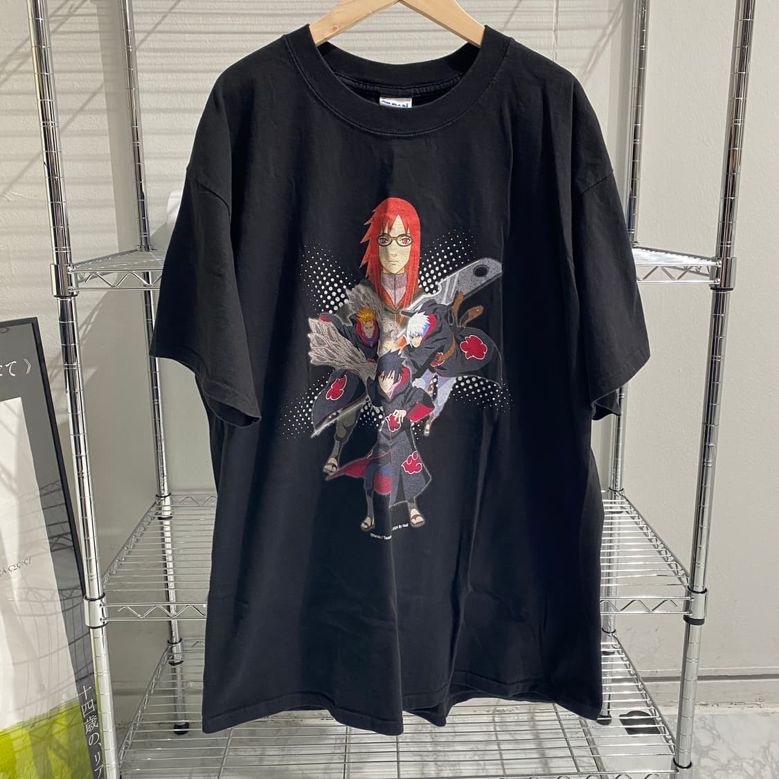 나루토 사스케 부틀렉 애니메이션 티셔츠 상품이미지1
