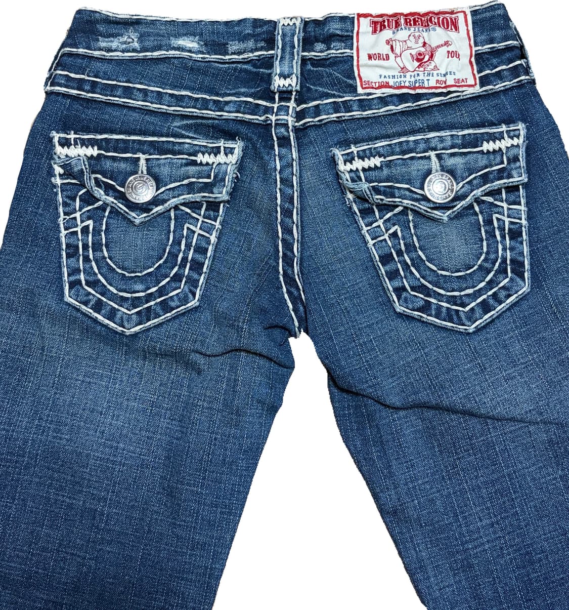 트루릴리전 부츠컷 화이트 스티치 24 상품이미지2