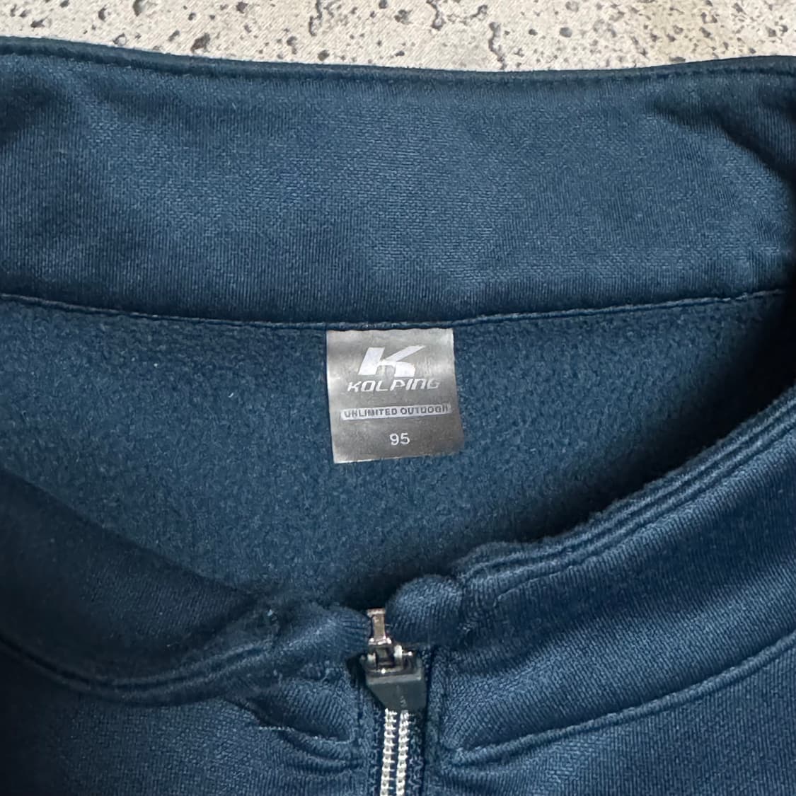 (바배) 콜핑 기모 반집업 상품이미지3