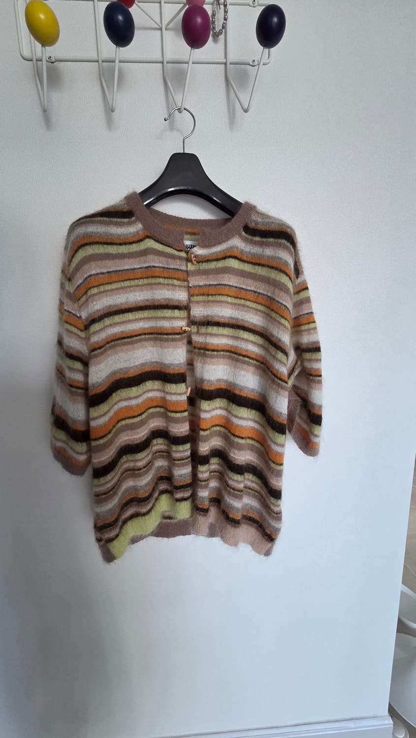 시착사진있음)"마리아노" 모헤어 중팔 가디건(M) 팝니다 상품이미지1