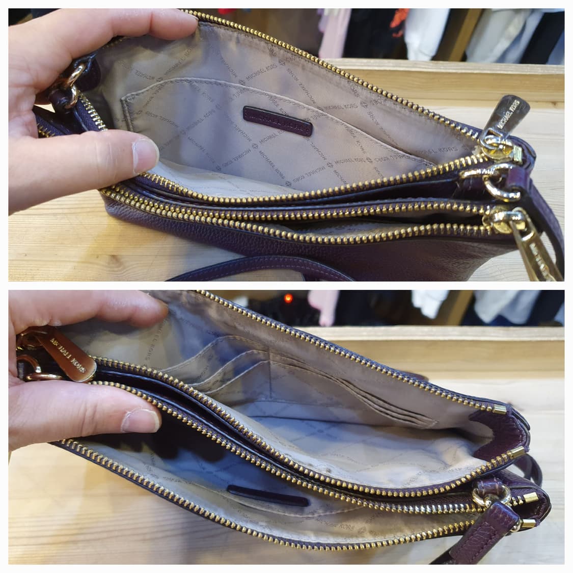 마이클코어스 레더 크로스백 상품이미지6