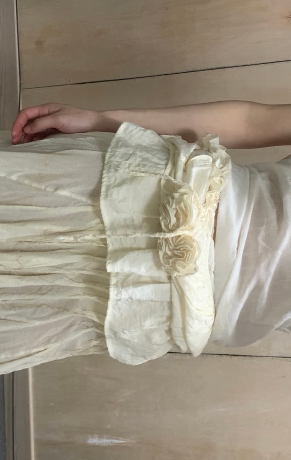 [직수입] 빈티지 실키 블라우스 슬리브리스 상품이미지1