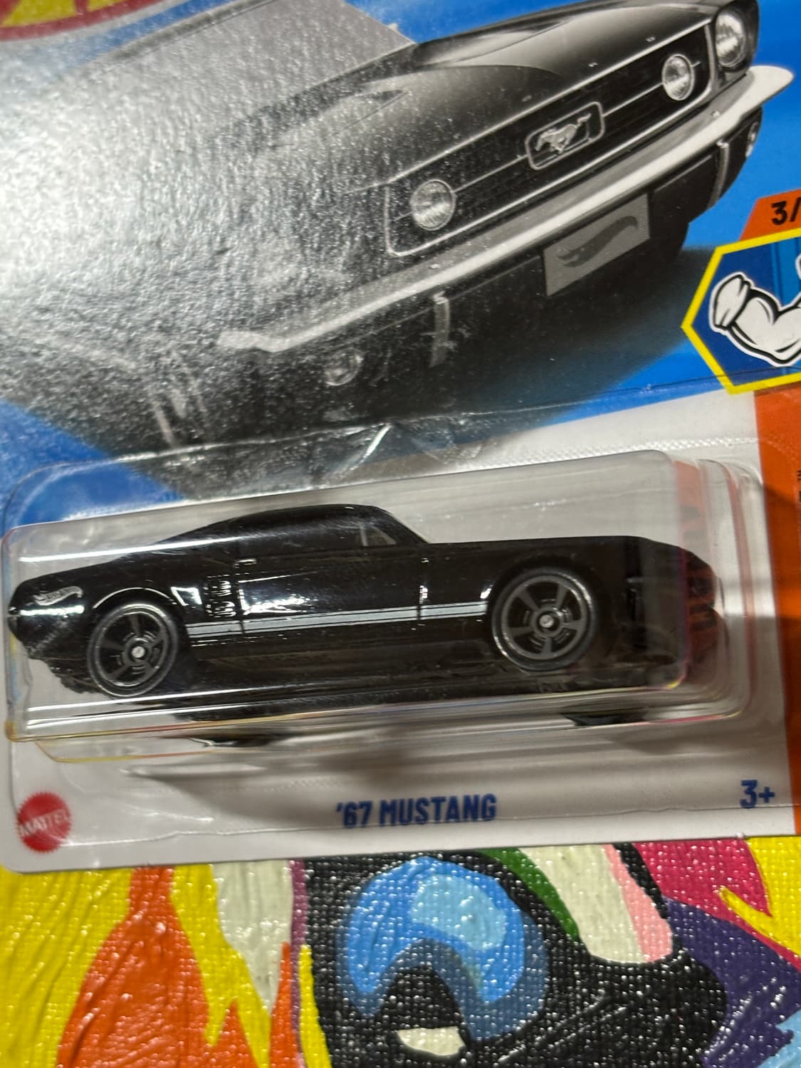 미개봉) 67년식 머스탱 다이캐스트 핫휠 인테리어 소품 상품이미지5