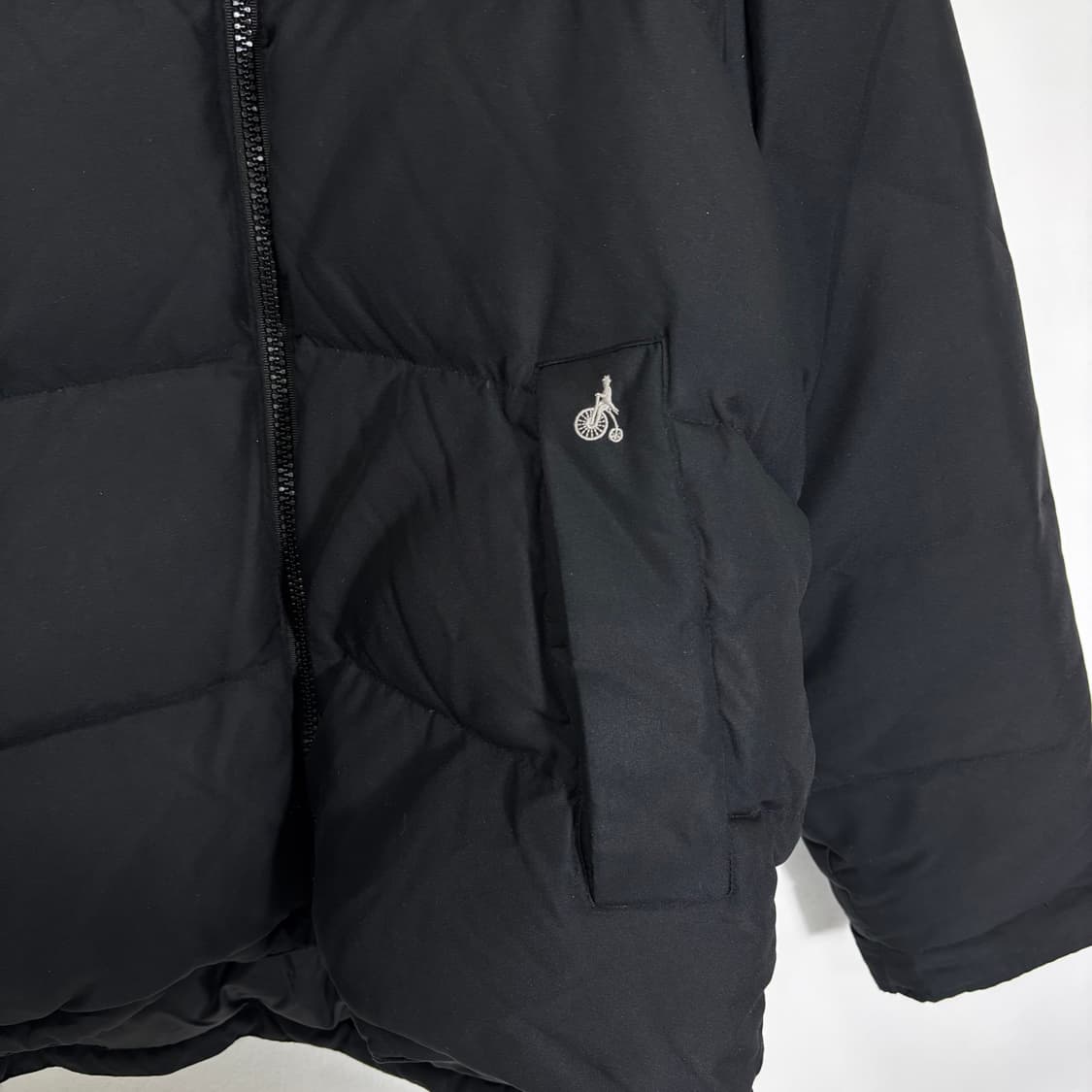 100 빈폴 블랙 덕다운 푸퍼 패딩 상품이미지4