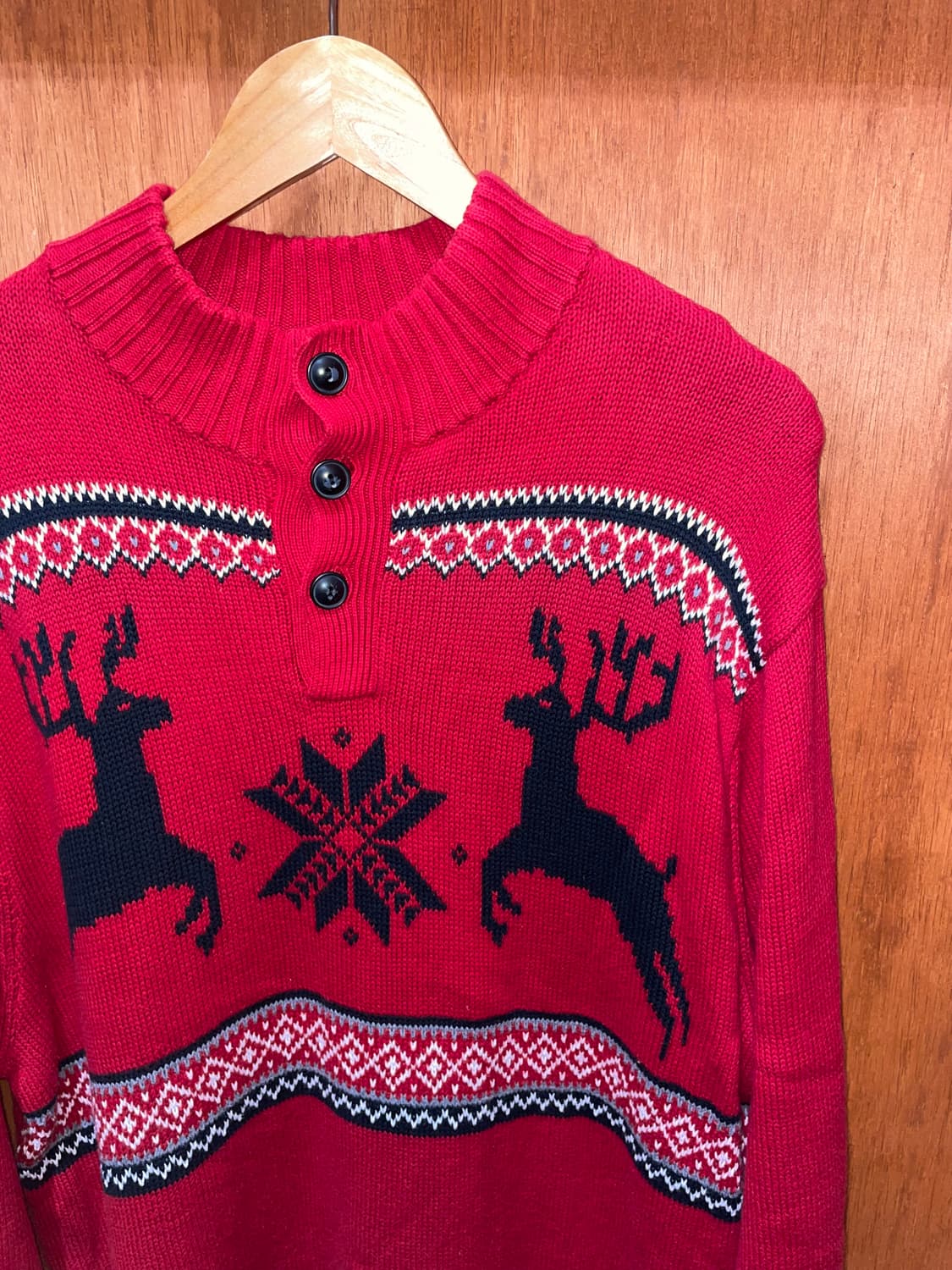 (XL) CHAPS 챕스 노르딕 사슴 니트 상품이미지7