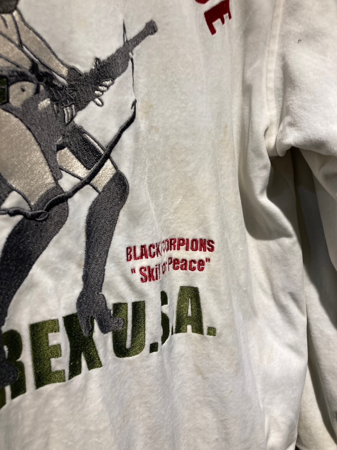 아비렉스 투웨이 자수 자켓 상품이미지2