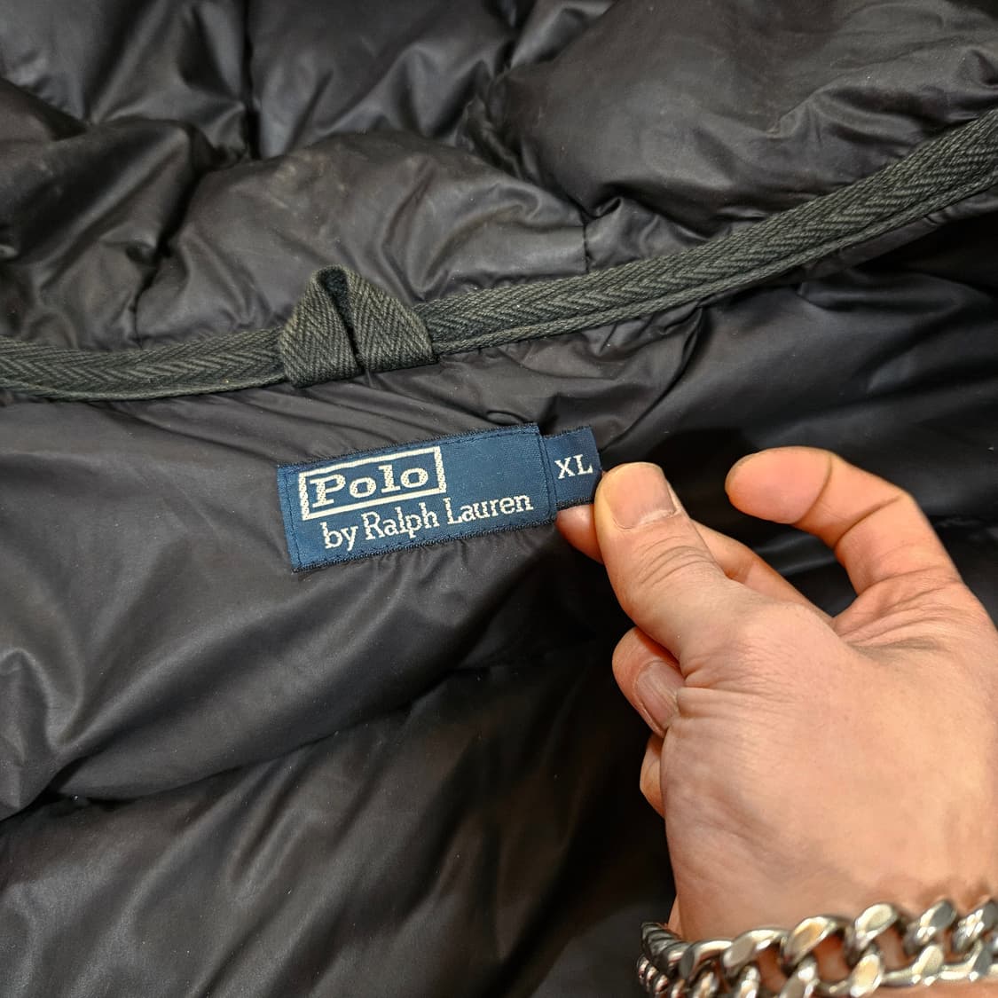 폴로랄프로렌 빈티지 덕다운 푸퍼 후드패딩 XL size 상품이미지7