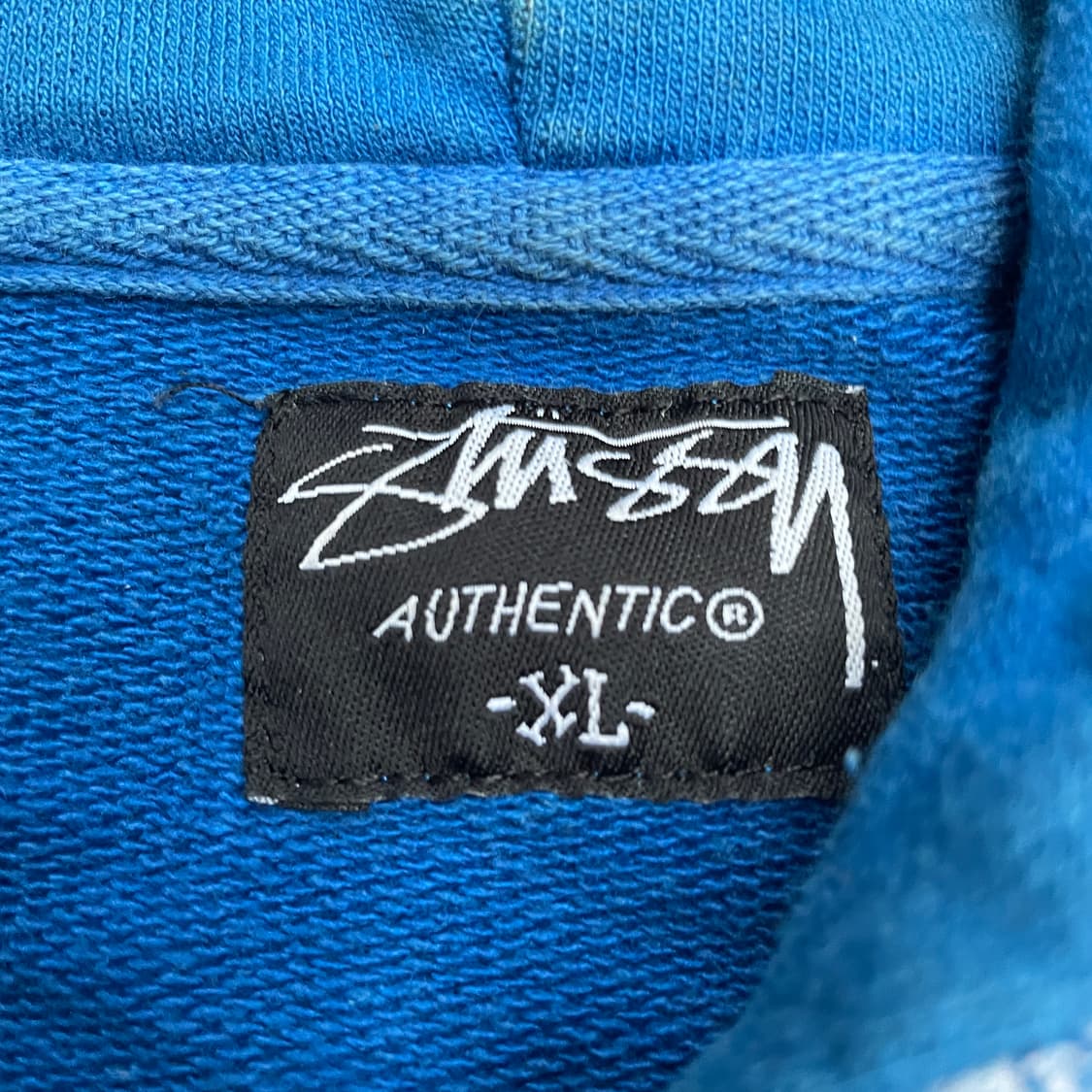 00s 스투시 그래피티 월드투어 올드스쿨 바시티 후드집업 져지 XL 상품이미지6