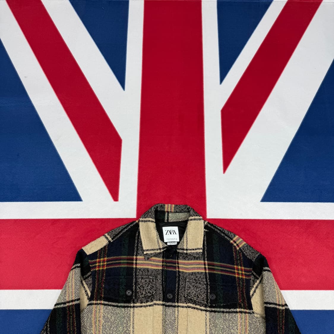 자라 플란넬 셔츠 M 실측 L -XL  상품이미지2