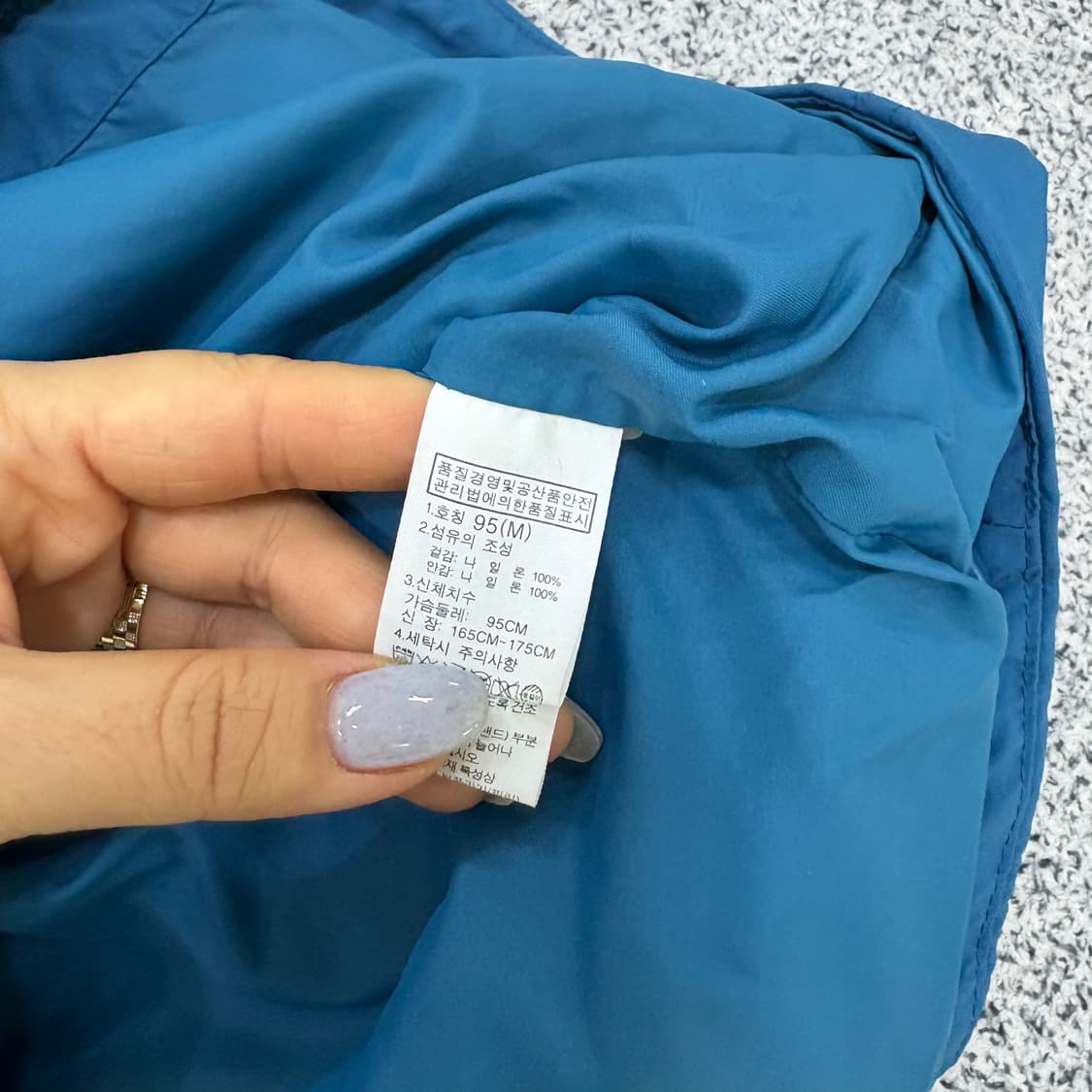 95 노스페이스 후드 바람막이 자켓 0310J 상품이미지7