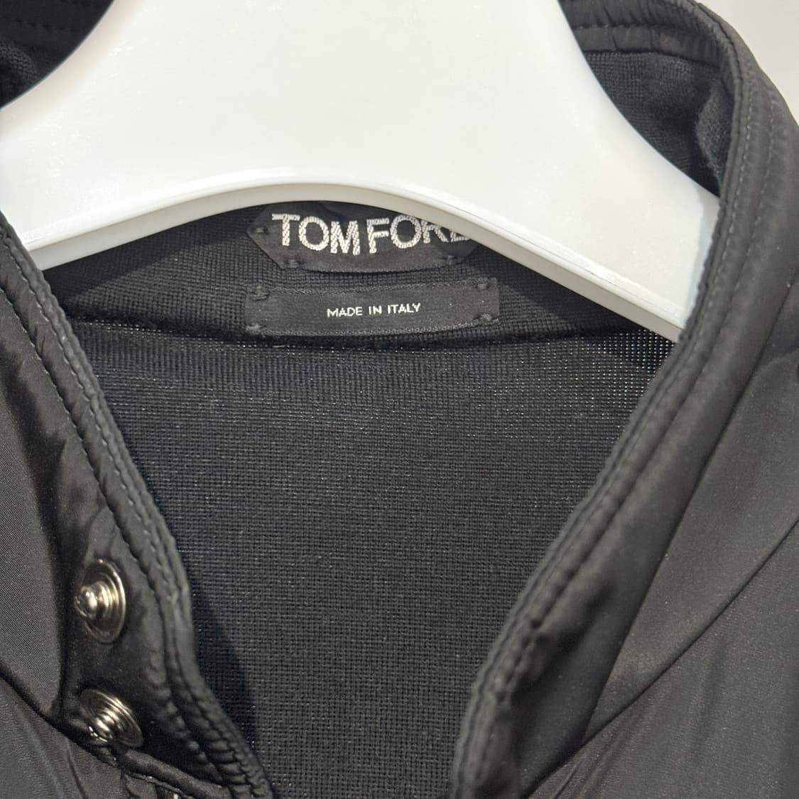 [새상품급/52] 25SS 톰포드 프론트 해링턴 니트 집업 자켓 상품이미지6