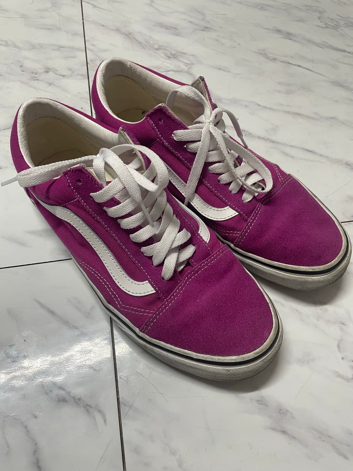 반스 올드스쿨 푸시아레드 275 상품이미지1