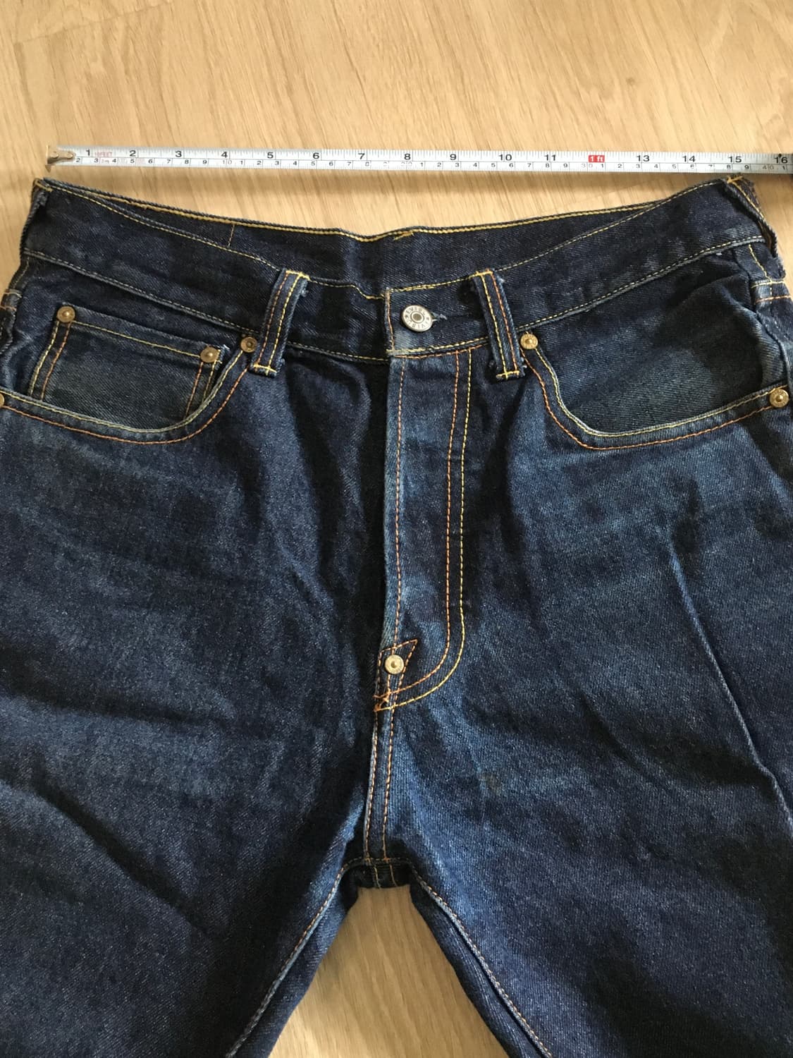 에비수 evisu No.2 재팬 이레즈미 자수 데님 팬츠 상품이미지7