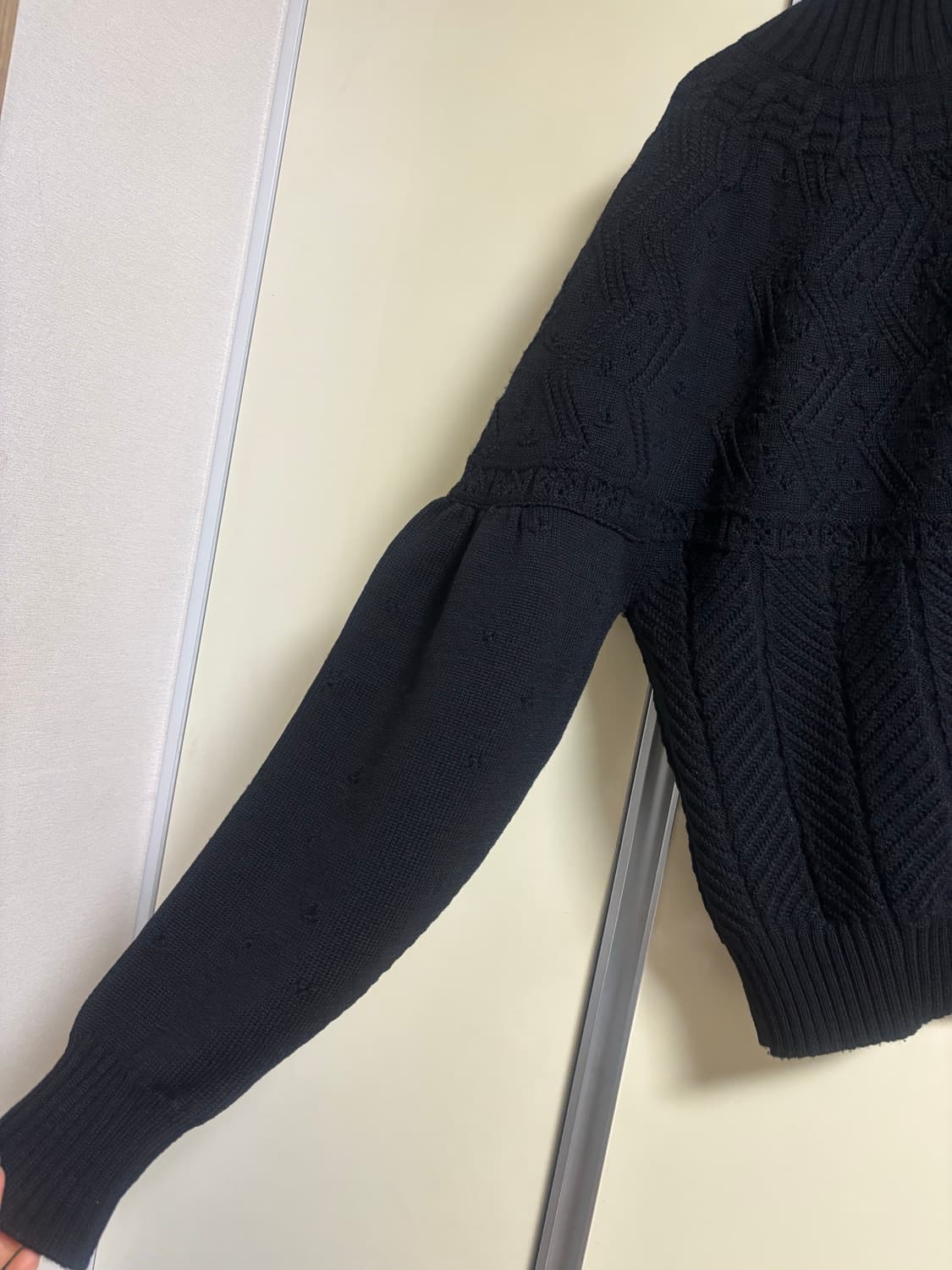 Tao commedes garcons 목폴라 울 니트 상품이미지3