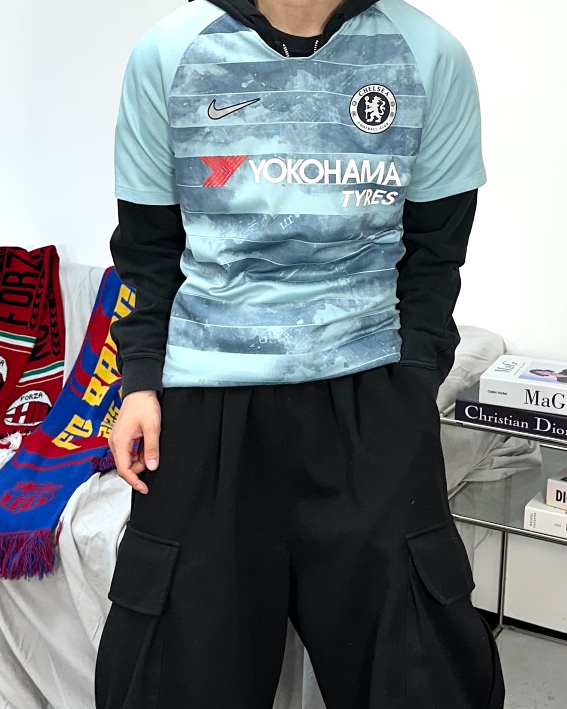 나이키 18-19 첼시 FC 캉테 써드 유니폼 상품이미지2
