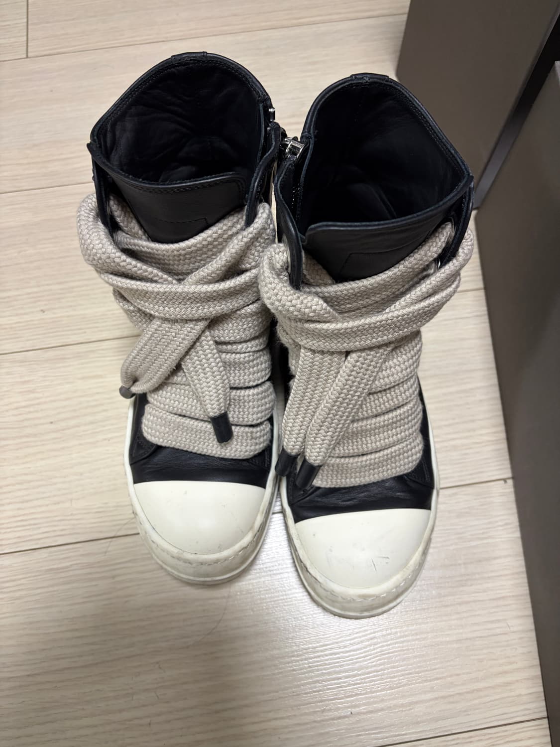 [38] 25FW 릭오웬스 점보레이스 라몬즈 하이 상품이미지1