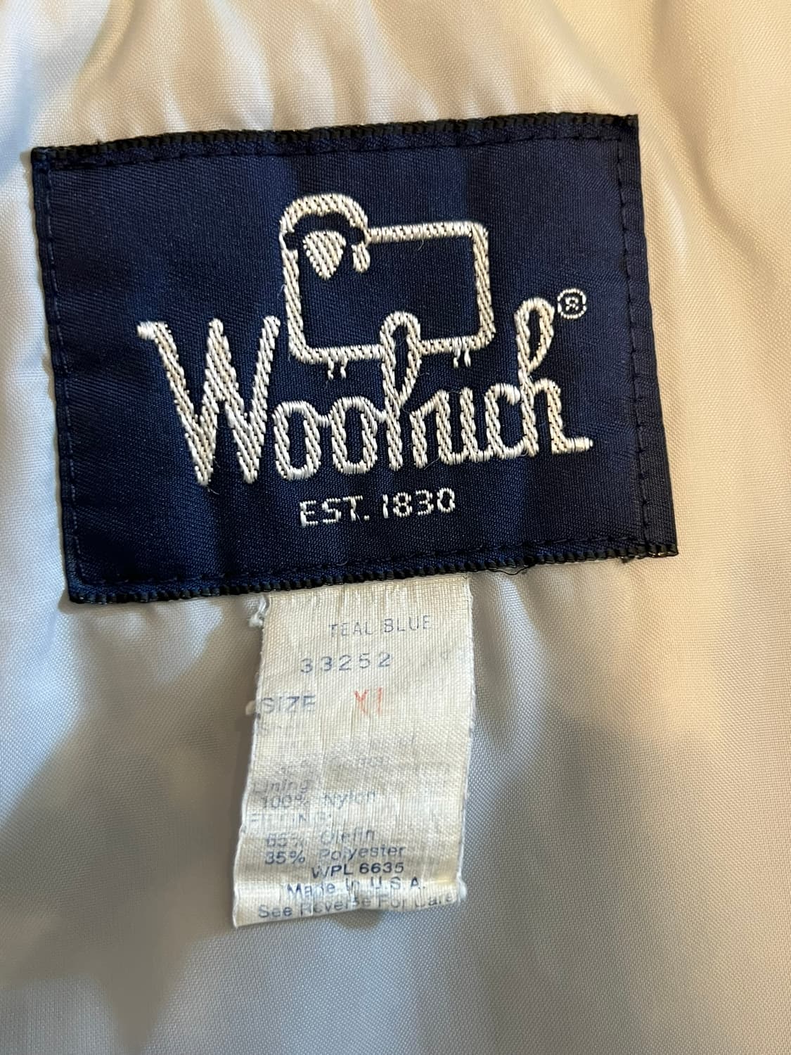 90's [XL] 울리치 빈티지 보머 자켓 USA MADE 상품이미지8