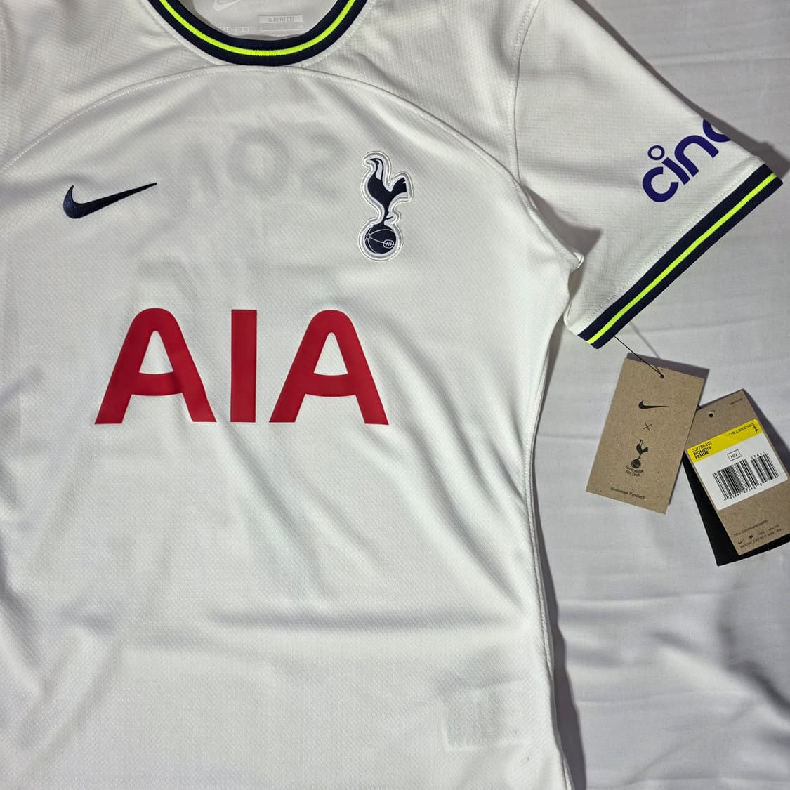 [S]나이키 토트넘 22-23 슬림핏 여성용 손흥민 유니폼(미사용) 상품이미지4