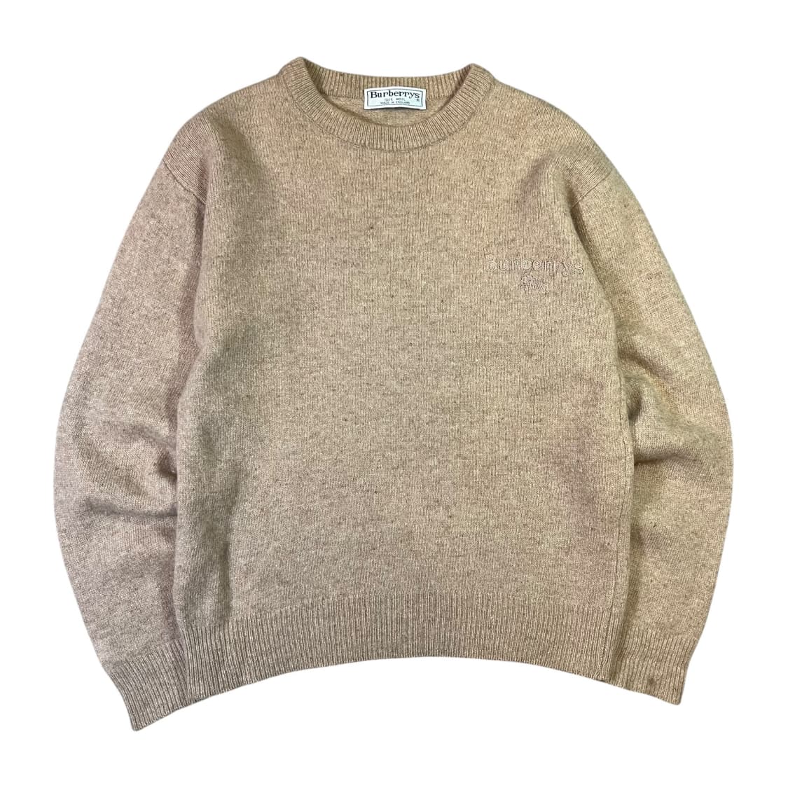 Burberrys 버버리 자수 로고 울 니트 상품이미지1