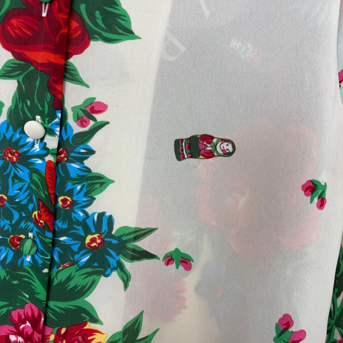 모스키노 패턴 셔츠 상품이미지6