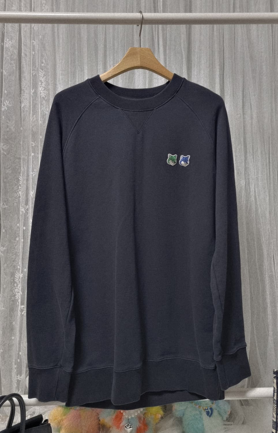 정품) 메종키츠네  더블폭스  맨투맨  상품이미지1