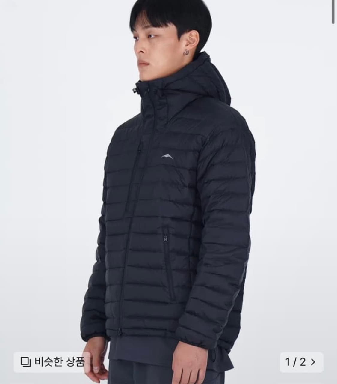 고요웨어 라이트 웨이트 다운 자켓 블랙 M 상품이미지1