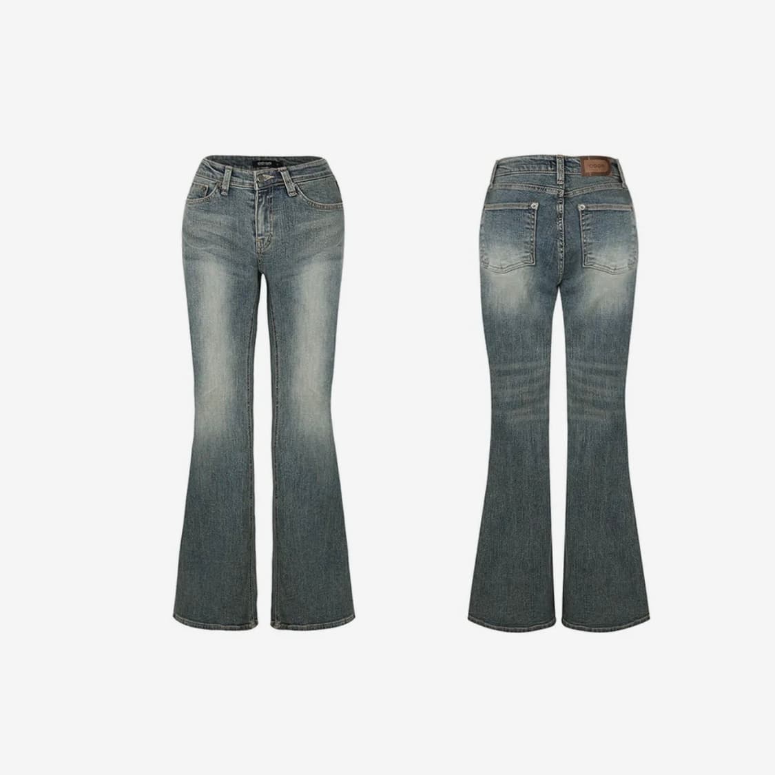 오도어 빈티진 로우 진 블루 2사이즈 새상품 상품이미지1