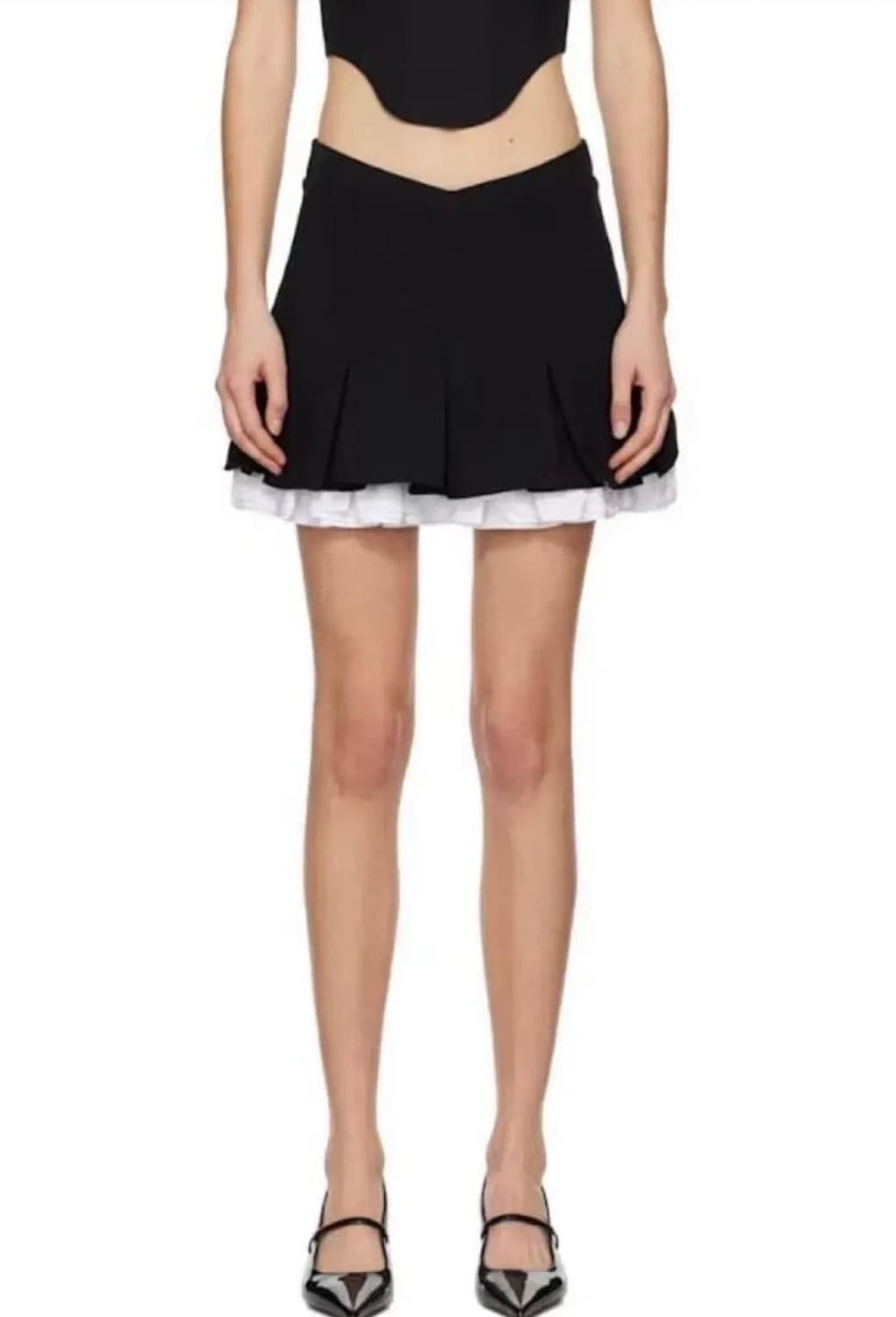 슈슈통 레이어드 러플 플리츠 스커트 6size 상품이미지1