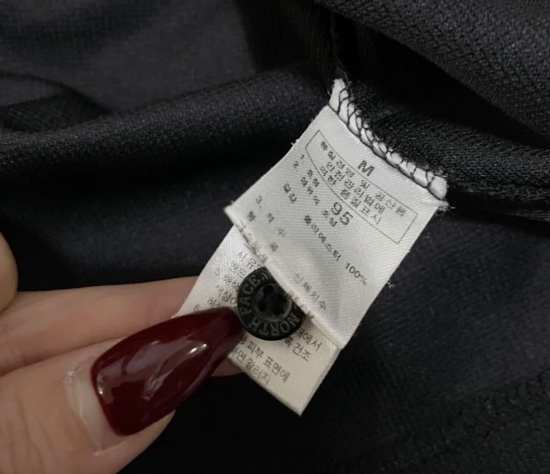 노스페이스 반팔티 반팔카라티 95~100 상품이미지4