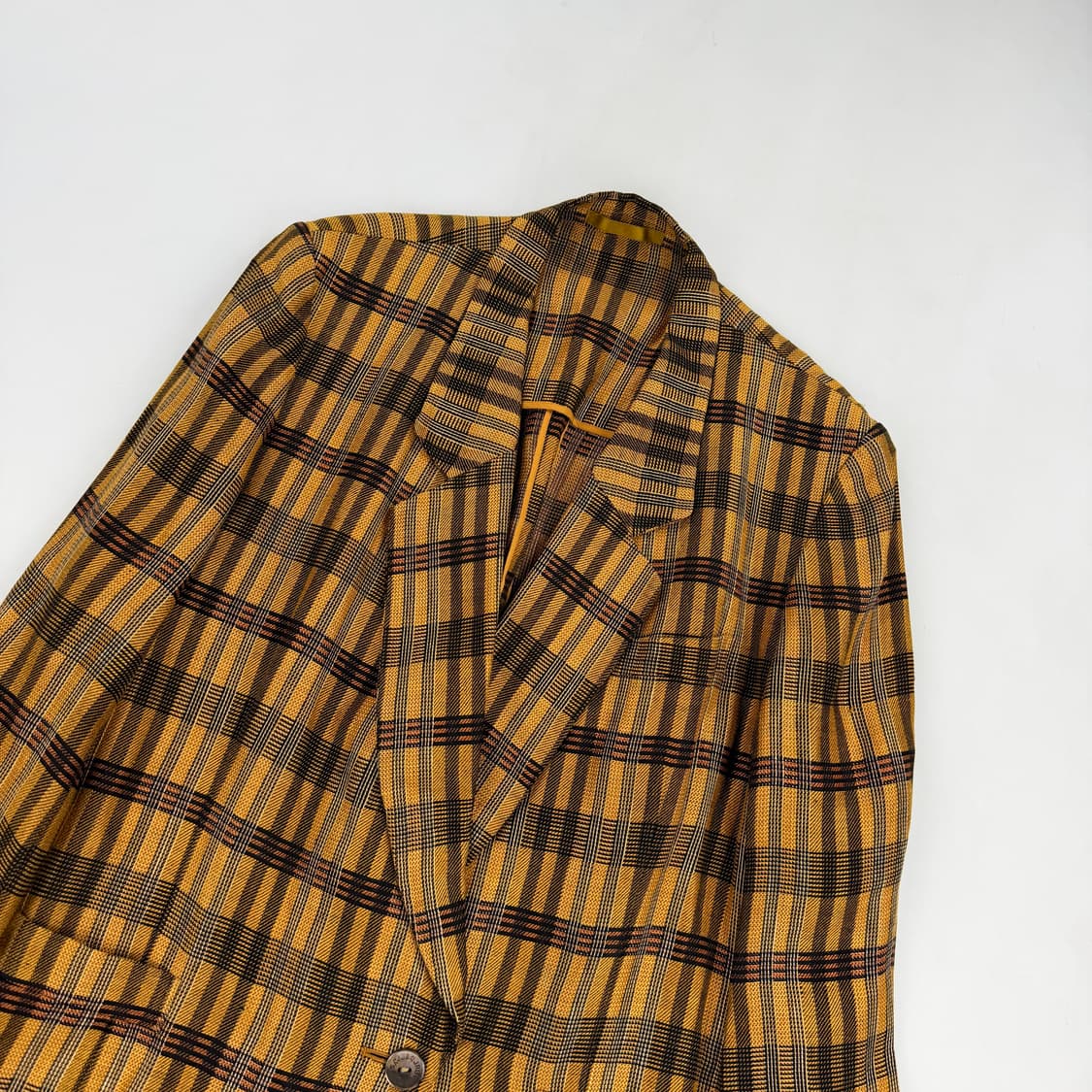 90s 버버리 체크패턴 블레이저&스커트 셋업 상품이미지3