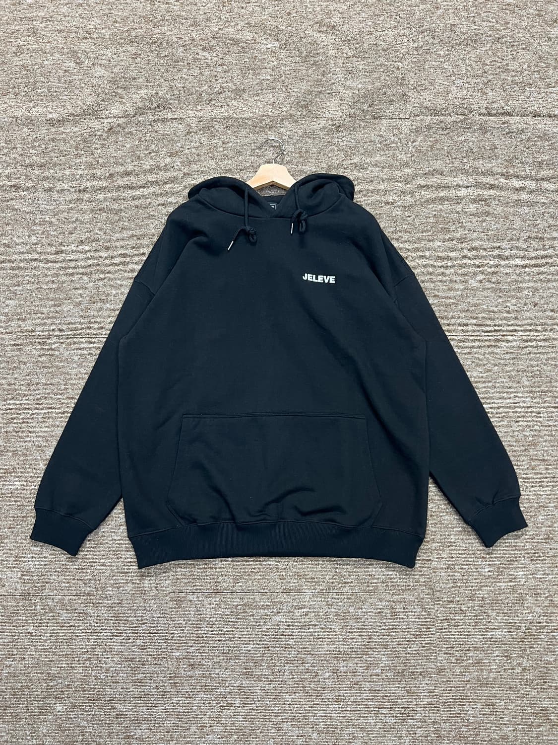 짐웨어 제이엘브 블랙 후드티 사이즈 2 상품이미지1