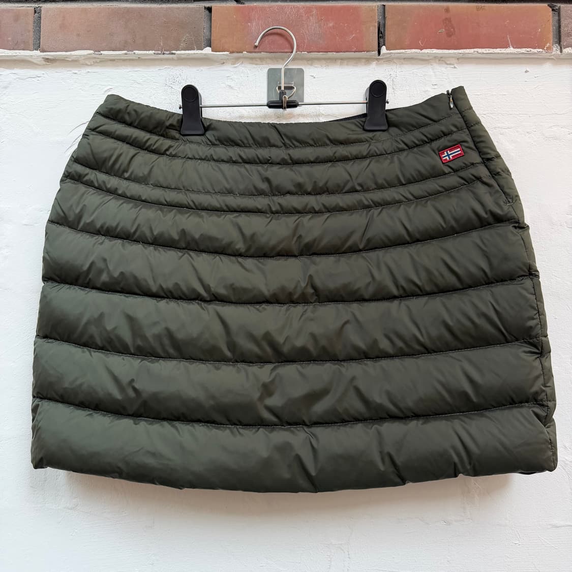 Napapijri 나파피리 패딩 스커트 카키 XL 상품이미지1