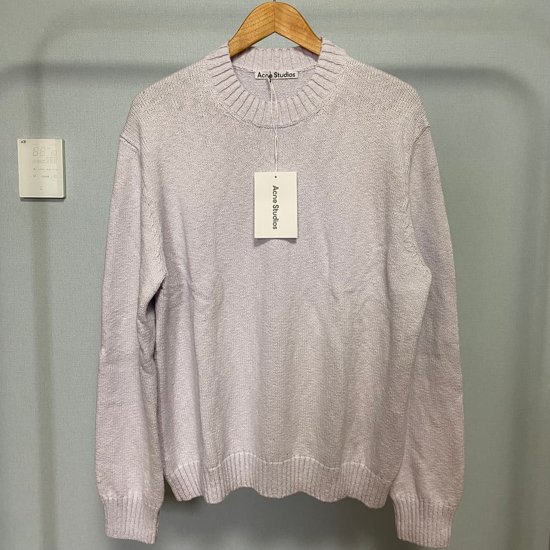 [M] 아크네 스튜디오 스웨터 니트 라벤더 퍼플 상품이미지1