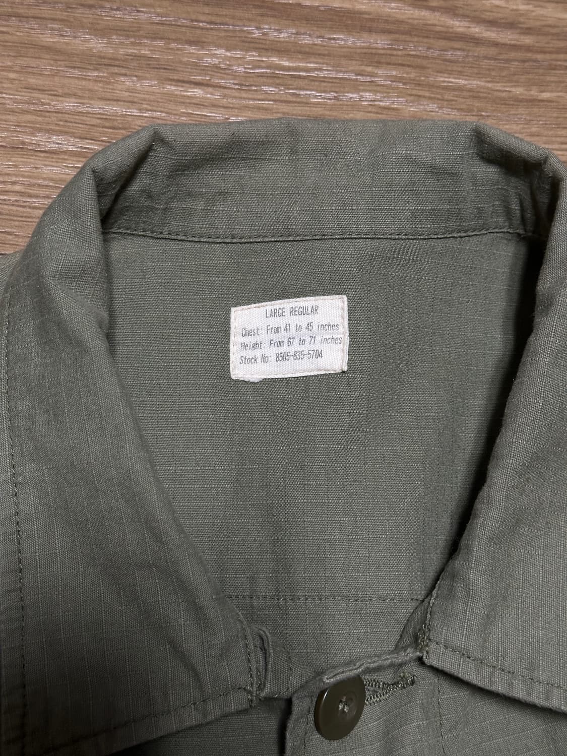 오리지널 정글 퍼티그 자켓 L - R 상품이미지3