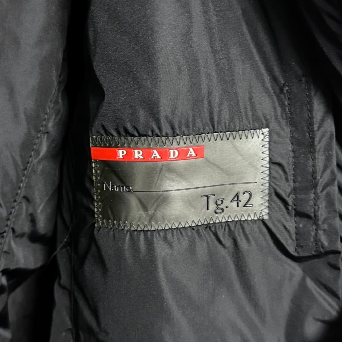 프라다 스포츠 울 코트 상품이미지3