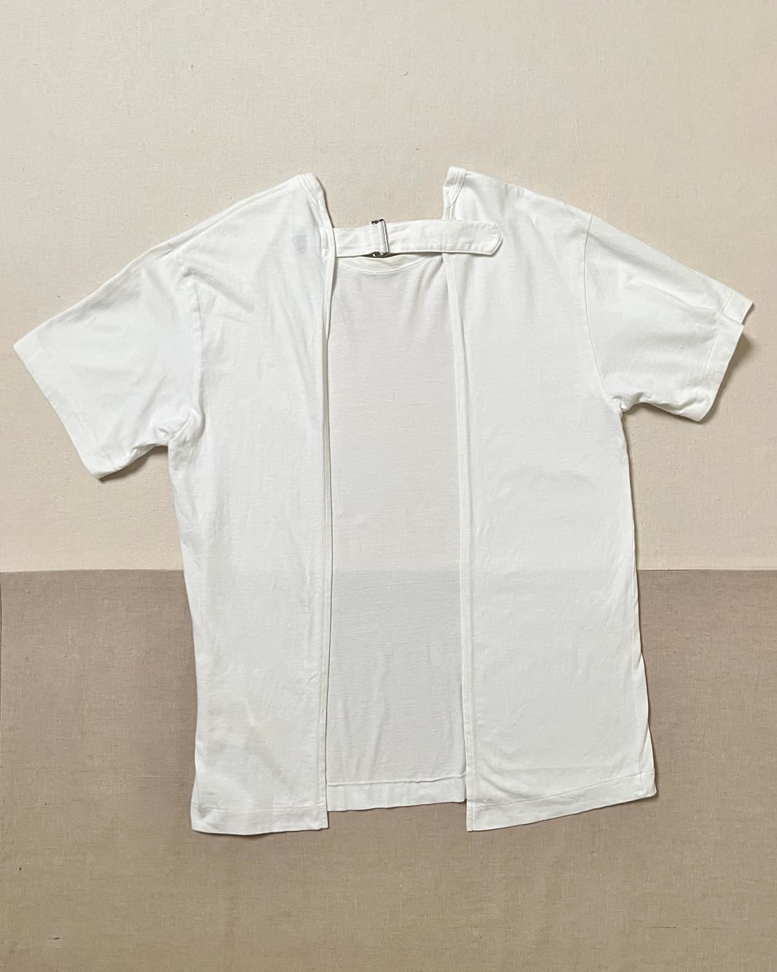 꼼데가르송 옴므플러스 버클 오픈 티셔츠 comme des garcons  상품이미지2