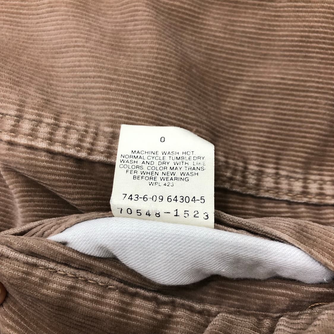 리바이스 usa 미국 리버서블 양면 코듀로이 데님 청자켓 상품이미지9