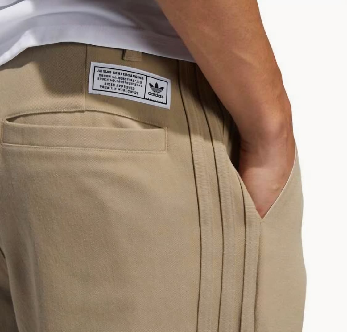 아디다스 스케이트보딩 삼선 치노팬츠 32 상품이미지1