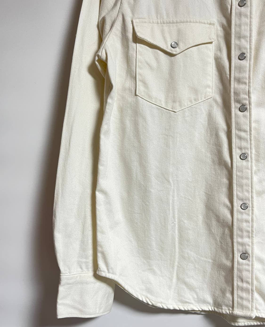 공용 리바이스 아이보리 웨스턴 셔츠 남방 M 상품이미지3