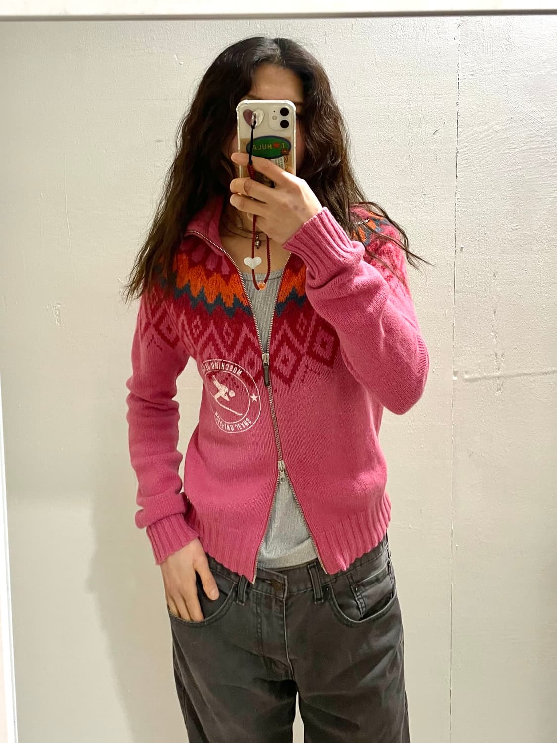 모스키노 니트 집업  상품이미지2