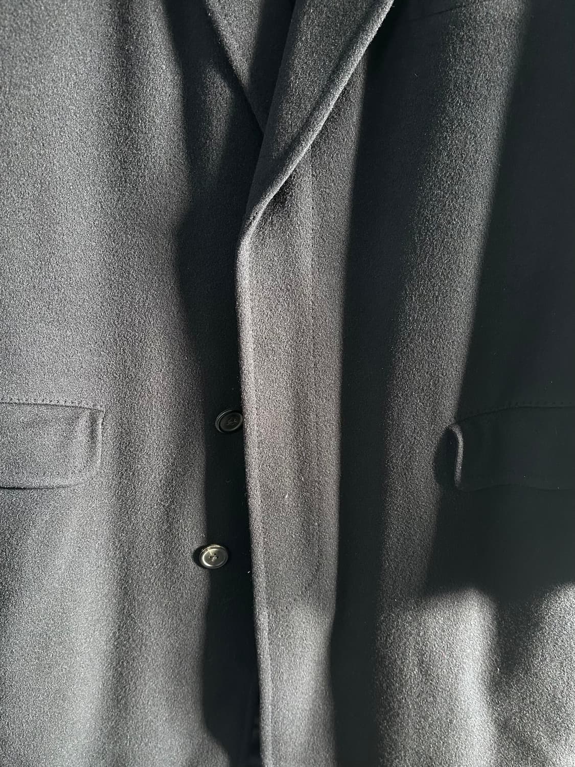 90s 버버리 네이비 울 싱글 코트 (va.58) 상품이미지3