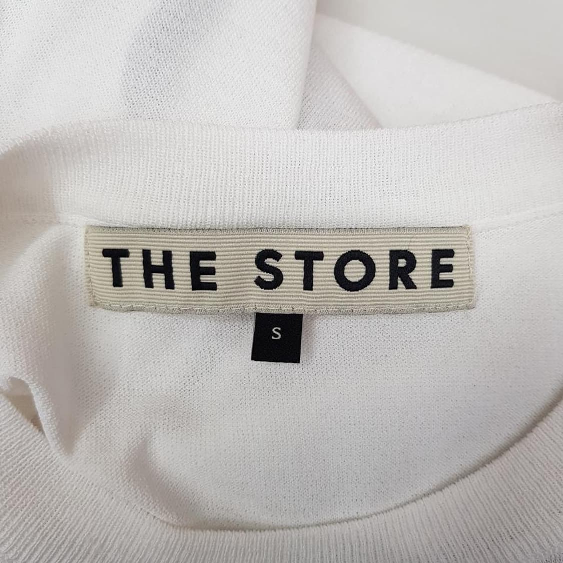 한섬 더스토어 2021 체리 그래픽 반팔 니트 탑 S사이즈 상품이미지5